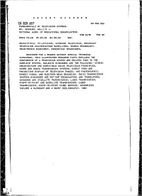 Fundamentals of Television Systems. By- Kessler, Willz:.M J