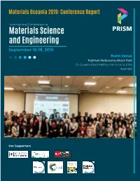 Materials Science and Engineering”