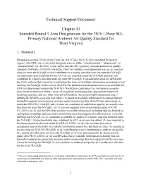 Technical Support Document