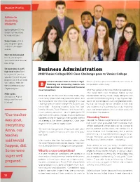 Business Administration Let Anyone Tell You That 2018 Vanier College BDC Case Challenge Goes to Vanier College You Don’T Need It for Your Program