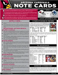 (Rams #1 Pick in 2010) 2 and Jared Goﬀ (Rams #1 Pick in 2016) Face Each Other for the ﬁ Rst � Me