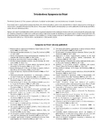 Tetrahedron Symposia-In-Print