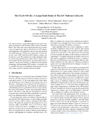 The Circle of Life: a Large-Scale Study of the Iot Malware Lifecycle
