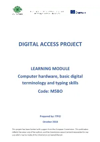 Digital Access Project