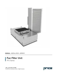 Ffu-Fan-Filter-Unit-Installation-Manual