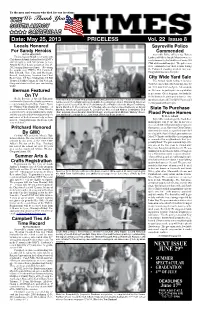 NEXT ISSUE JUNE 29Th We Thank