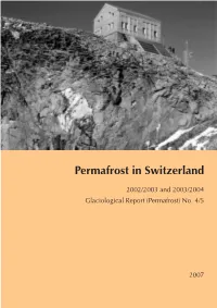 Permos Report 2000/2001 and 2001/2002