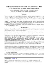 Sample Manuscript Showing Specifications and Style