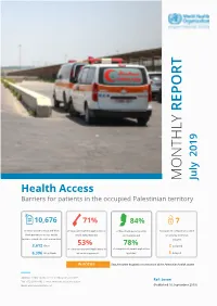 Monthly Reporting
