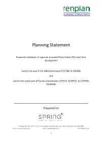 Planning Statement