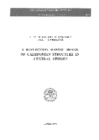 A Reflection Seismic Image of Caledonian Structure in Central Sweden