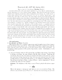 Homework #3, AST 203, Spring 2010 Due in Class (I.E