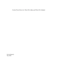 Nuclear Waste Policy Act: Where We've Been and Where We're Headed