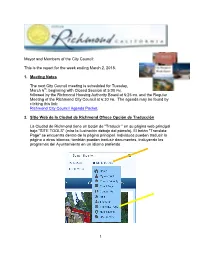 This Is the Report for the Week Ending March 2, 2018