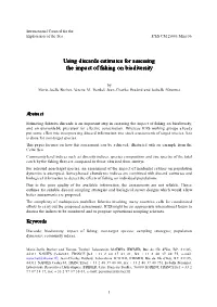 Using Discards Estimates for Assessing the Impact of Fishing on Biodiversity