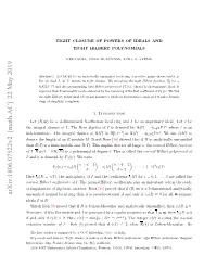 Arxiv:1806.07522V2 [Math.AC] 22 May 2019 of Fsnuaiiso Leri Aite.Re [ Rees Varieties