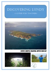 Discovering Lundy