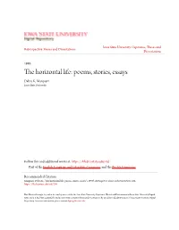 Poems, Stories, Essays Debra K