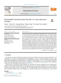 Disentangled Variational Auto-Encoder for Semi-Supervised Learning