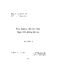 Low Energy Physics from Type IIB String Theory