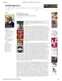 Sound and Vision ‐ Bookforum.Com / in Print