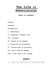 Table of Contents