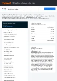 93 Bus Time Schedule & Line Route