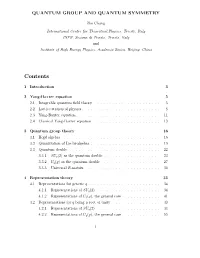Quantum Group and Quantum Symmetry