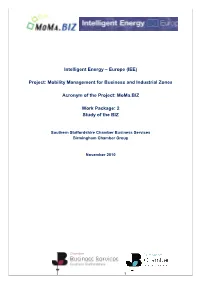 Study WP2 Intro and Hawks Green Business Park Final