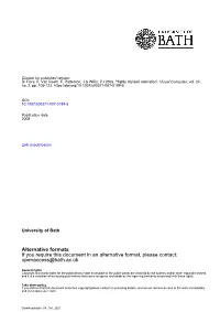 Alternative Formats If You Require This Document in an Alternative Format, Please Contact: Openaccess@Bath.Ac.Uk