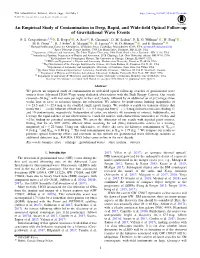 An Empirical Study of Contamination in Deep, Rapid, and Wide-Field