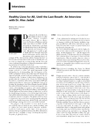 An Interview with Dr. Alex Jadad