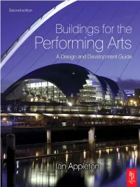 Buildings for the Performing Arts This Page Intentionally Left Blank Buildings for the Performing Arts a Design and Development Guide