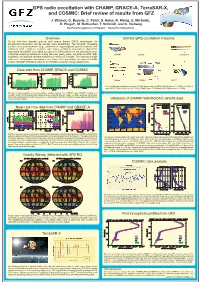 GPS Radio Occultation with CHAMP, GRACE-A, Terrasar-X, and COSMIC: Brief Review of Results from GFZ J