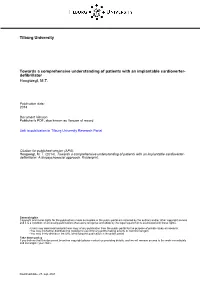 Tilburg University Towards a Comprehensive Understanding Of