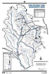 Yoho National Park Backcountry Guide