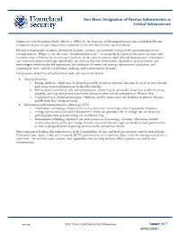 Fact Sheet: Designation of Election Infrastructure As Critical Infrastructure