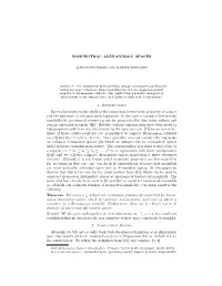 Isospectral Alexandrov Spaces