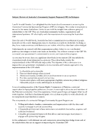 Links and Consolidation Network for Refugees