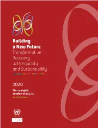 Transformative Recovery with Equality and Sustainability