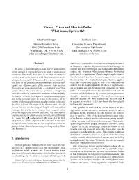 Vickrey Prices and Shortest Paths: What Is an Edge Worth?