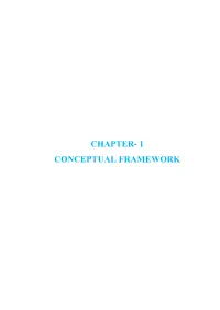 Chapter- 1 Conceptual Framework