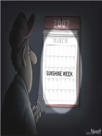 Sunshine Week Panel