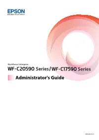 WF-C20590 Series