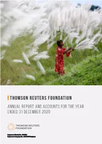 Annual Report and Accounts for the Year Ended 31 December 2020