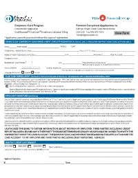 Diners Application 2020