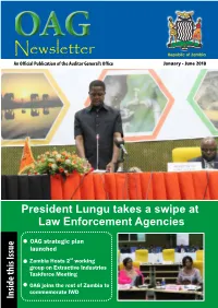 Newsletter January - June 2018