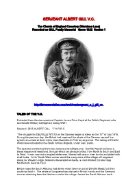 Serjeant Albert Gill V.C