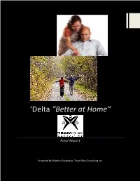 'Delta “Better at Home”