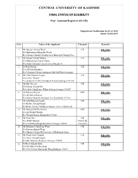 Assistant Registrar-2019-II.Xlsx
